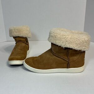 Ugg Mika‎ Chestnut Sneaker Boots Size 7